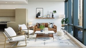 Luksus og komfort: Lædersofa med chaiselong